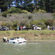 Illustration for article titled Brand New Ferrari Crashes Into Bay On Test Drive